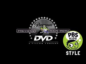 2003-2010 Paramount DVD logo (Menu variant) (PBS Kids style)
