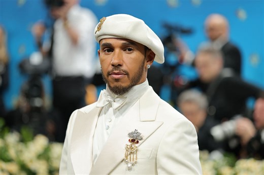 Watch: Lewis Hamilton turns heads in his latest appearance at the MET Gala
