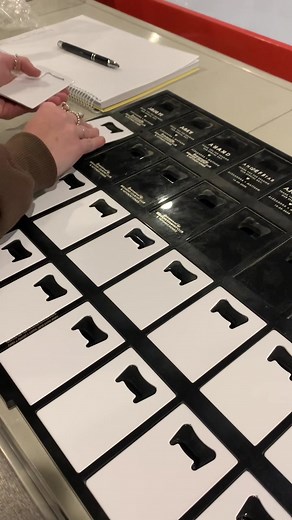 Let’s engrave some credit card bottle openers together ! 🤩 #personalisedfavours #fyp #aus #foryou #wedding #weddingtiktok