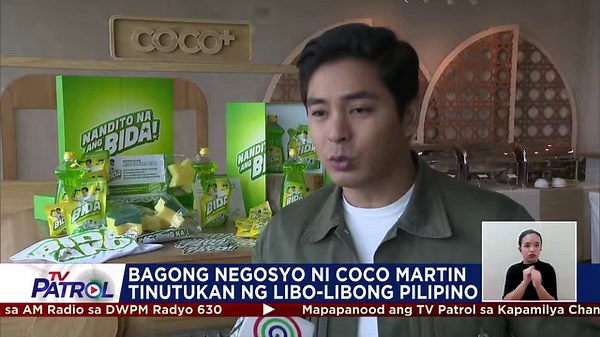 150K views · 1.4K reactions | Tinutukan ng libo-libong Pilipinong nais magkahanapbuhay ang live selling ng aktor na si Coco Martin para sa kaniyang bagong negosyo. Samantala, pinagkaguluhan ang Bida Kapamilya Caravan sa San Pedro, Laguna. #StarPatrol Basahin: https://news.abs-cbn.com/entertainment/2024/11/10/coco-martin-comes-full-circle-with-launch-of-new-product-2000 | TV Patrol | Facebook
