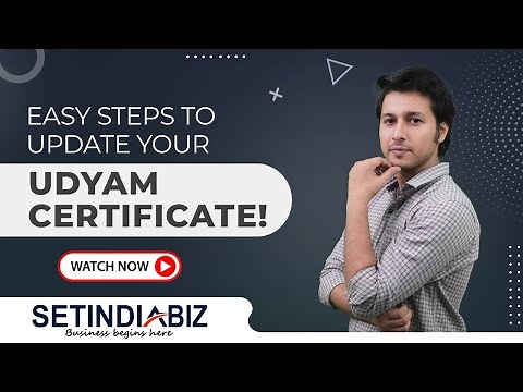 ✅ How to Renew MSME Certificate Online | Complete Guide | Setindiabiz