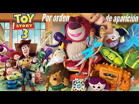 Personajes : TOY STORY 3 (2010) , Colección por orden de aparición.