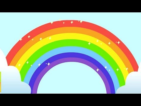 Rainbow Song - Animated Learning Song For Children