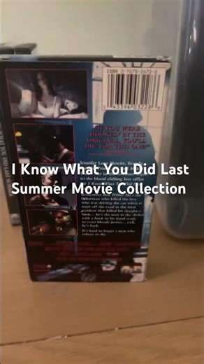 I Know What You Did Last Summer Movie Collection (Remake) Sorry For The Horrible Quality😬