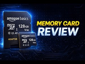 Review - Amazon Basics Micro SDXC Memory Card with Full Size Adapter, A2, U3, Read Speed