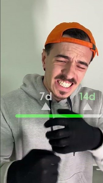 What would happen if you wore gloves for 1 month?
