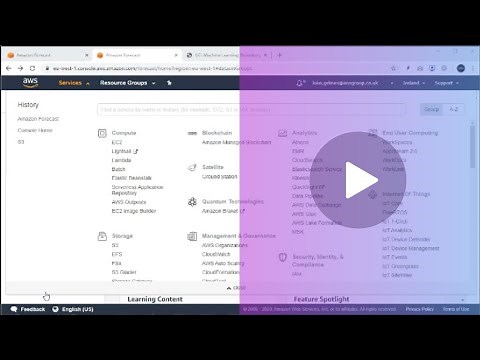 Predicting hospital utilisation using Amazon Forecast