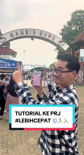Tutorial Masuk PRJ 2025 Lebih Cepat