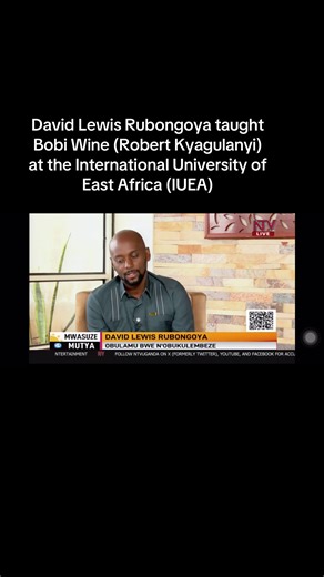 Rubongoya y su Mentoría a Bobi Wine en IUEA