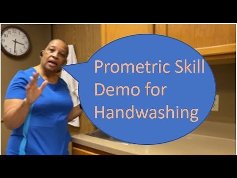 Texas Prometric Skills Guidelines Demo for Handwashing