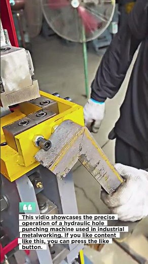 Hydraulic Hole Punching Machine