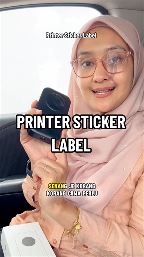Printer Sticker Label: Mudah Cetak Label Nama