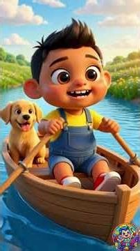 Roo's River Rowing Song | Row Your Boat Adventure | Nursery Rhymes for Kids | BoomerangIN