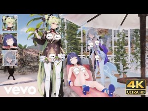 【MMD】LAYSHA (레이샤) - Party Tonight | Raiden Mei, Rita, Ai Hyperion Λ【4k/60fps】【E:147】