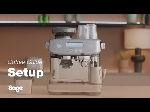 The Barista Pro™ | Set up your espresso machine in seven easy steps | Sage Appliances UK