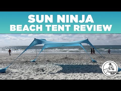 Review: The Best Beach Tent Sun Shade | Sun Ninja | What Is The Best Beach Sun Shade
