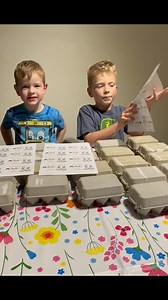 Putting our new labels on the boxes ready for our doorstep deliveries in the morning before we go to school 🥚 🚘 #fresheggs #farmfresh #freerangechickenfarming #egground #doorstepdelivery | Williamson’s Quacking Eggs