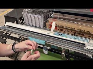 How to Use the Brother Electroknit KH-930E Knitting Machine