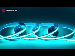 BTF-LIGHTING: COB LED Strip Light RGB Kit