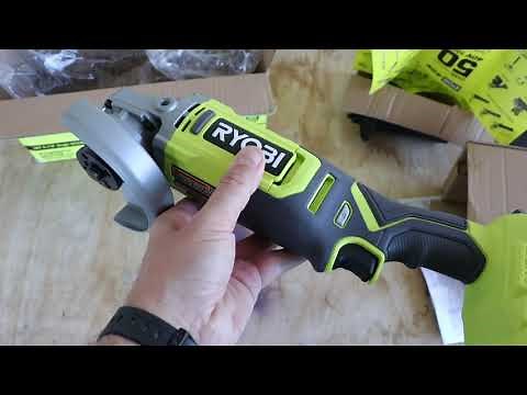 Ryobi cordless angle grinder review