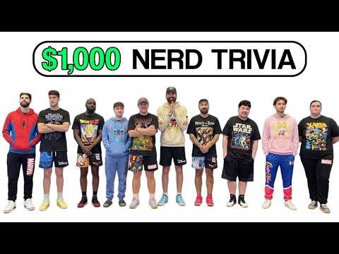 10 Nerds vs The $1,000 Trivia Game Show