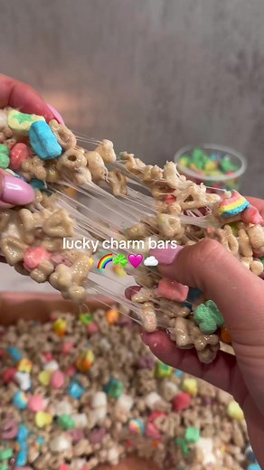 Easy Lucky Charm Bars Recipe for St. Patrick's Day