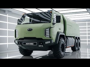 "2026 Kia KM450 – The Military Truck You Can Finally Own!"