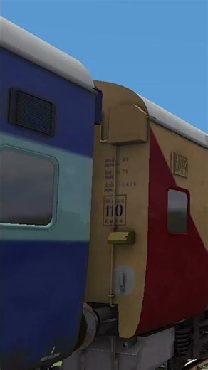 WDM3D Train Accident on Curve | ICF Coach Derailment | Train Simulator Classic