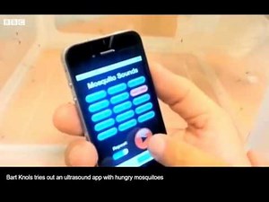 Anti mosquito sound scientific app test. BBC. Repelente ultrasónico