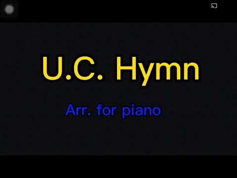 University of Cebu Hymn (arr. for piano)