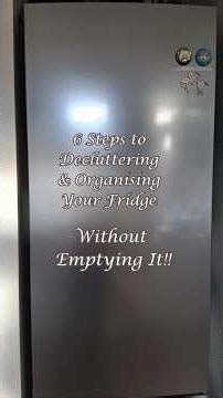 How to Organise Your Fridge the Easy Way! No Massive Clean-Out Needed.