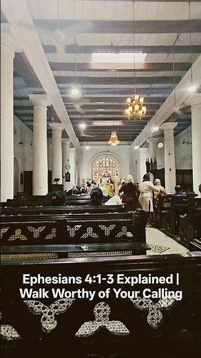 Ephesians 4:1-3 Explained | Walk Worthy of Your Calling #bible #god #jesus