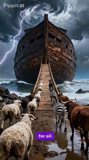 Trailer of Noah's Ark: A Stunning AI Cinematic Experience - TOMORROW
