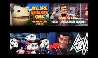 Mix of 4 videos from youtube : We Are Number One YTPMV Comparison 3 (FIXED)