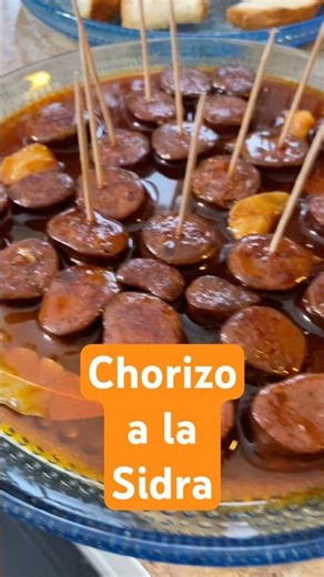 ⬇️🔥 chorizo a la sidra tapa full recipe #food #cooking