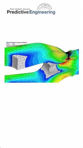 Socket Fracture Analysis #finiteelementanalysis #simulation