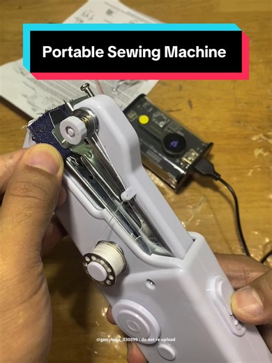Portable Sewing Machine for Easy Projects