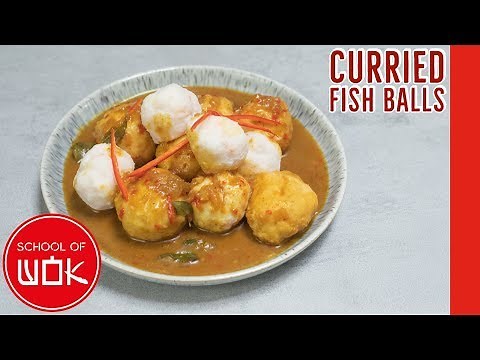 Hong Kong Style Fish Balls in Chinese Curry Sauce!