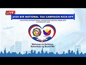 2026 Bureau of Internal Revenue (BIR) National Tax Campaign Kick-off