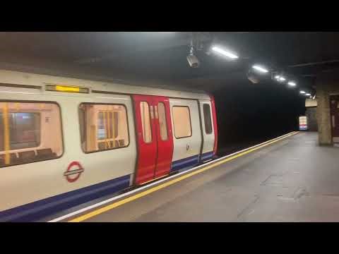 Circle Line and District Line Trains at Bayswater Station 1