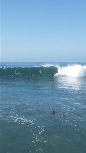 Pro Surfer Ripping Big Malibu Waves - South Swell Baby!🌊🏄‍♂️🌊🔥🔥🔥