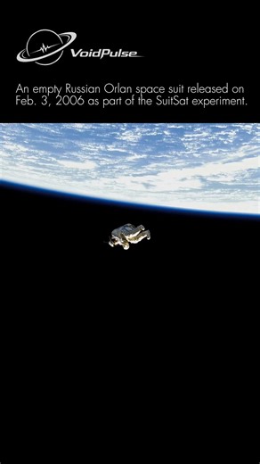 NASA Launched a GHOSTLY Empty Spacesuit #space #shorts