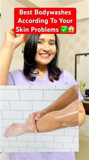Best Bodywashes According To Your Skin Problems | #doctorrajni #skincare #bodywash #skincareroutine