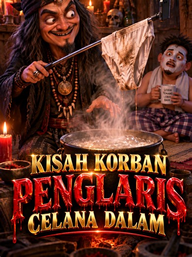 Sebuah rahasia kelam tertutup rapat di balik uap kaldu panas warung makan. Saat sepotong pakaian dalam kotor direbus bersama kuah makanan, di situlah akal sehat dan sukma penikmatnya dimanipulasi tanpa sisa. Hati-hati dengan rasa ketagihan yang tidak wajar. ​Simak investigasi tuntas mengenai ritual pesugihan kuliner paling menjijikkan ini selengkapnya malam ini. 👇 ​#PenglarisCelanaDalam #Pesugihan #hororkomedi #pocong #KisahMistis