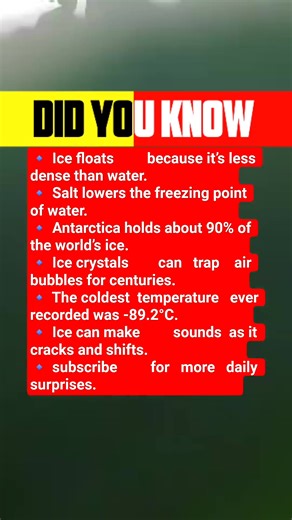 Antarctica holds 90% of the world's ice. #facts #DidYouKnow | RK Brain Exercise