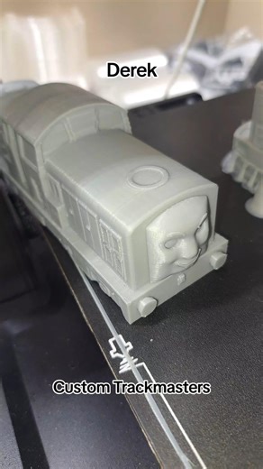 3D Printing Derek Custom Trackmaster #thomasandfriends