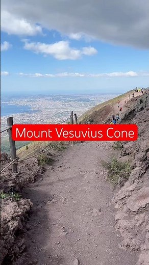 Mount Vesuvius Volcano Cone