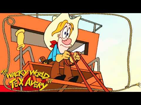 Stagecoach Tex | Ep32 | Wacky World of Tex Avery | Classic Kids Cartoon