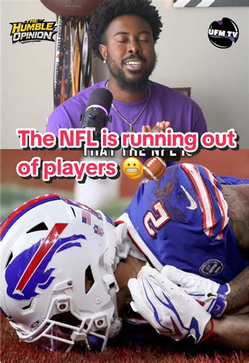 The NFL is running out of players 😬🏈 #nfl #football #injuries | football