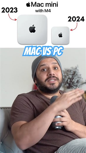 Apple Mac mini vs Microsoft Mini PC explained. #apple #microsoft #pc #ai